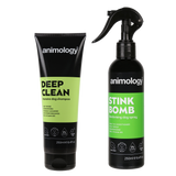 Animology Stink Buster Set, Hundeshampoo und Geruchsentferner-Spray