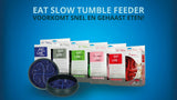 Eat Slow Live Longer Tumble Feeder, Rot, Ø 20 cm