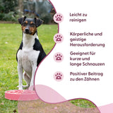 Eat Slow Live Longer Anti-Schlingnapf, S, Rosa, 20,5 x 5 cm