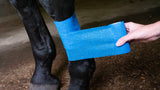 Excellent Animal Glitter Bandage Pro, selbstklebend, elastisch, 10 cm, blau