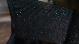 Excellent Animal Glitter Bandage, selbstklebend, elastisch, 10 cm, schwarz