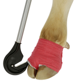 Klauenbandagenmesser, Edelstahl, Stiellänge 1 m