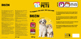 Excellent Pets Biozin Pulver, Ergänzungsfuttermittel für Hunde und Katzen, 250 g