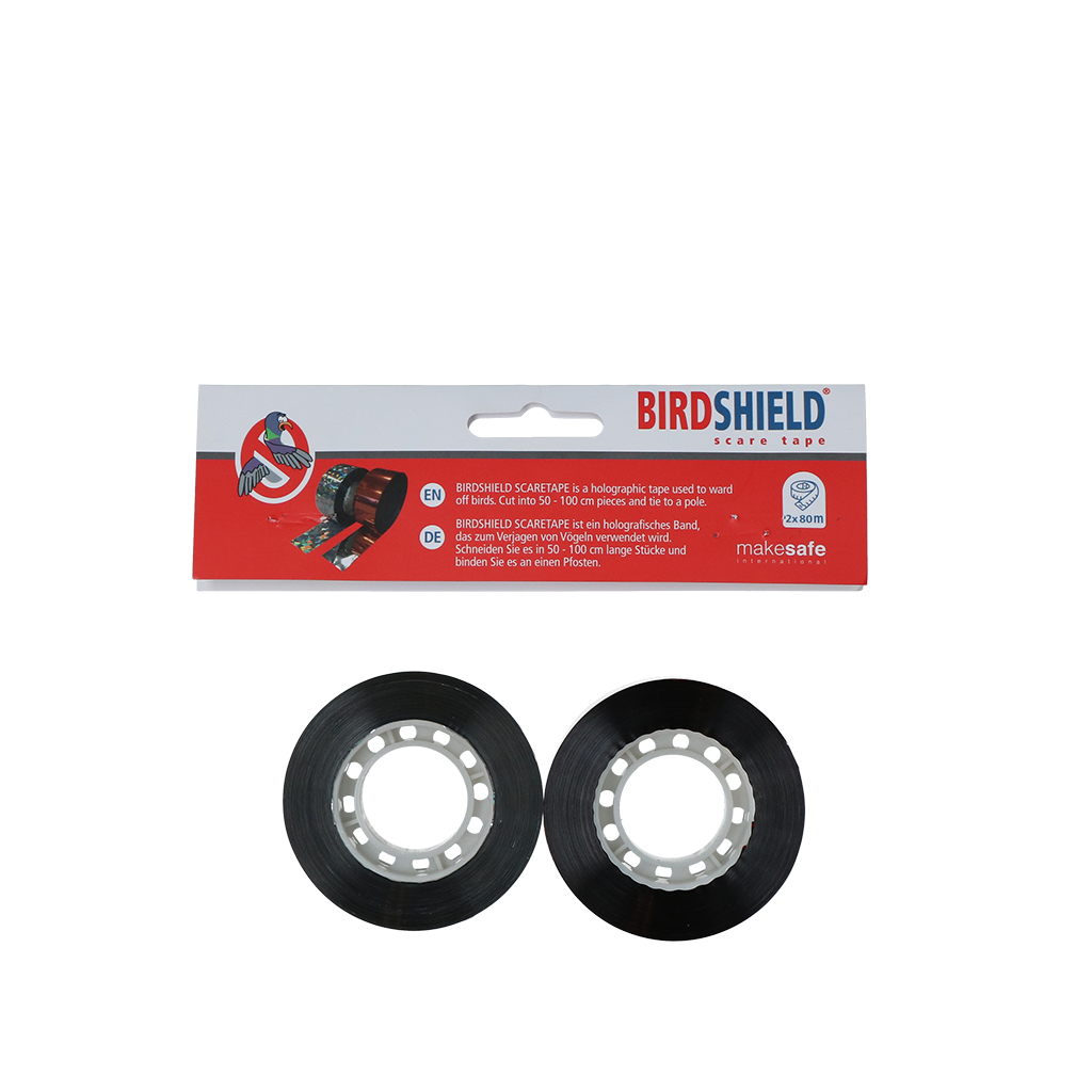 Birdshield Vogelschreck-Band, reflektierend, 80 m, 2 Rollen