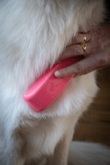 Excellent Pets Pflegebürste, Medium, rosa, 17,5 cm