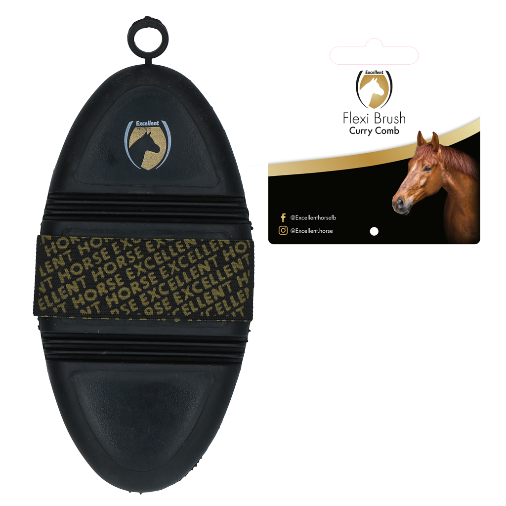Excellent Horse Flexi Brush Striegel, flexibel