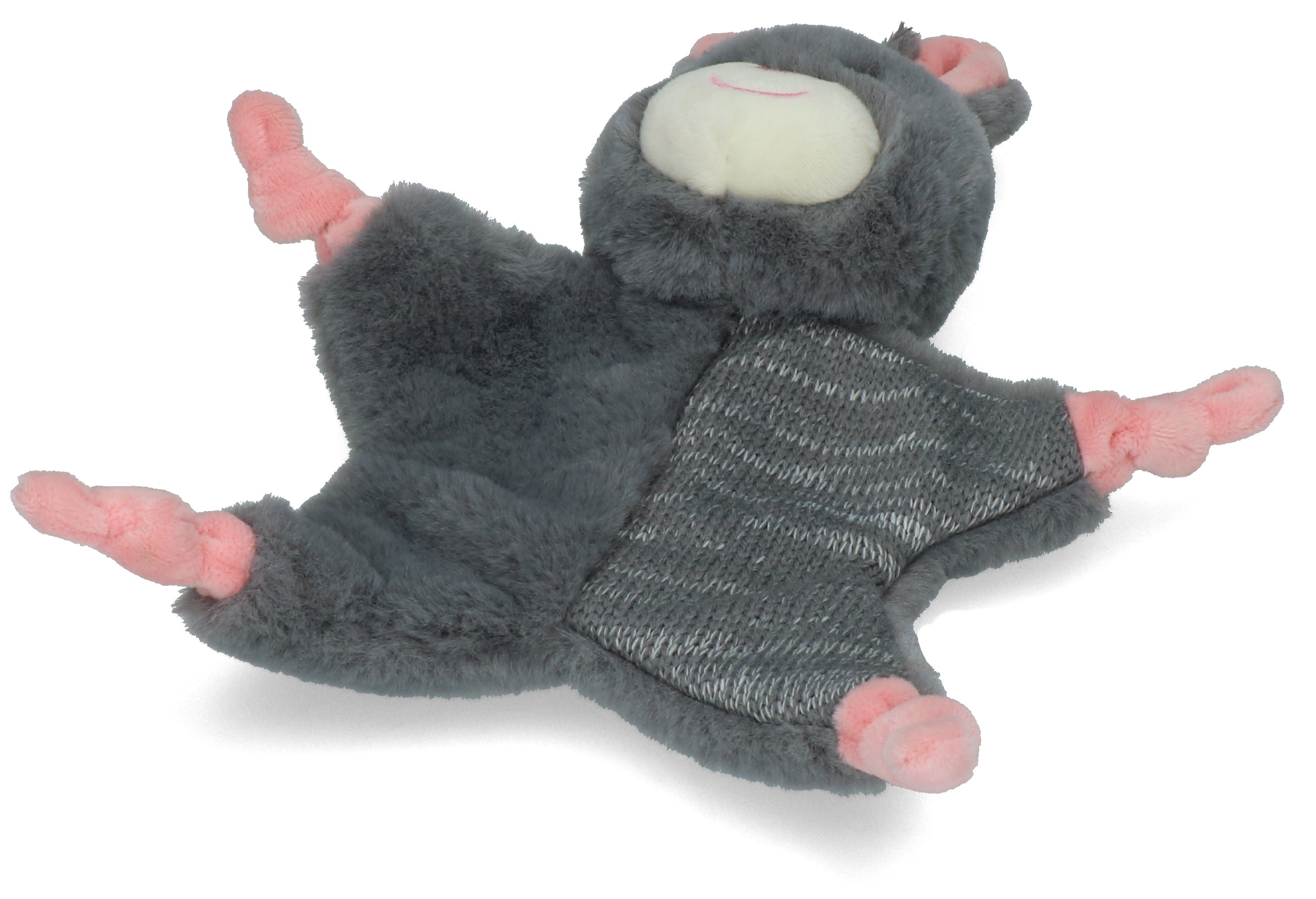 Bunny Puppy Hundespielzeug, Plüsch, Strickstoff, Lavendelfüllung, mit Quietscher, für Welpen und kleine Hunde