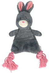 Hundespielzeug Kaninchen, Plüsch, Quietscher, Lavendelfüllung, für Welpen