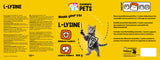 Excellent Pets L-Lysin Pulver, Ergänzungsfuttermittel für Katzen, 100 g