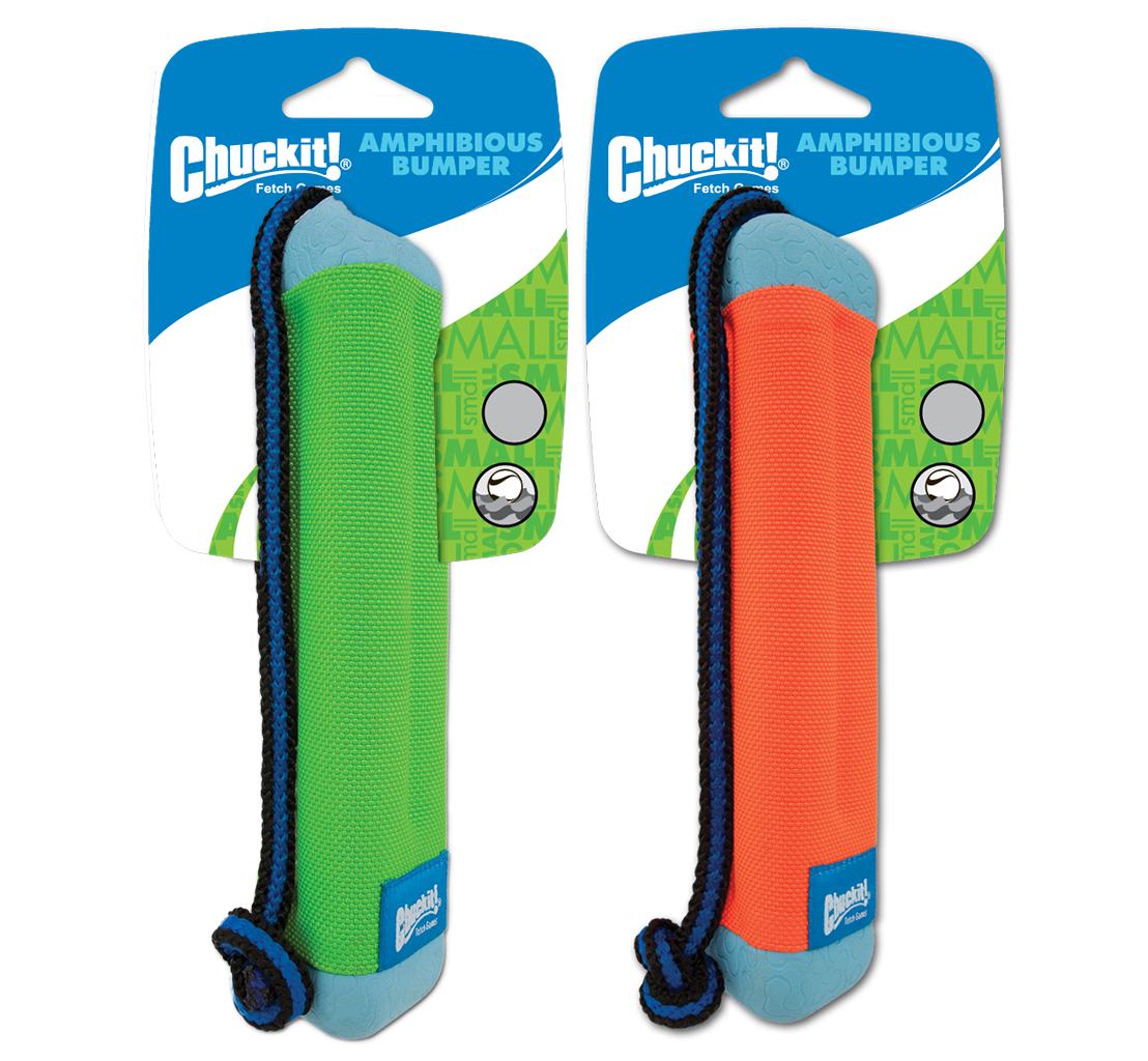 Chuckit! Hundespielzeug Amphibious Bumper, S, Ø 4 cm x 18 cm