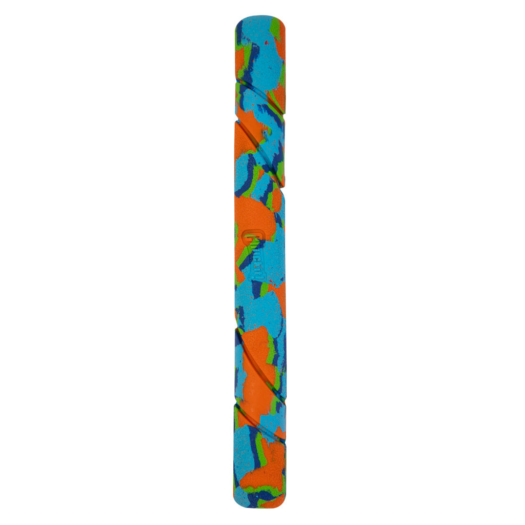 Chuckit! Eco Fetch Stick, Hundespielzeug, 28 × 3 × 2,5 cm, recycelter Gummi