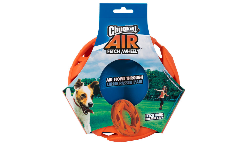 Chuckit! Air Fetch Wheel, Hundespielzeug, Kunststoff, Ø 18 cm