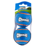 Chuckit! Hundeball, Quietscher, schwimmfähig, Ø 6 cm, 2 Stk
