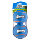 Chuckit! Hundespielball, Tennisball, Squeaker, XL, Ø 8 cm, 2 Stk