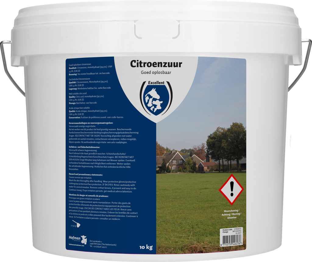 Excellent Zitronensäure, 99,5 %, 10 kg