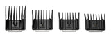 Aufsteckkamm-Set, 4 Stück, 12 mm, 9 mm, 6 mm, 3 mm, kompatibel mit CLIP006, MOSE0011