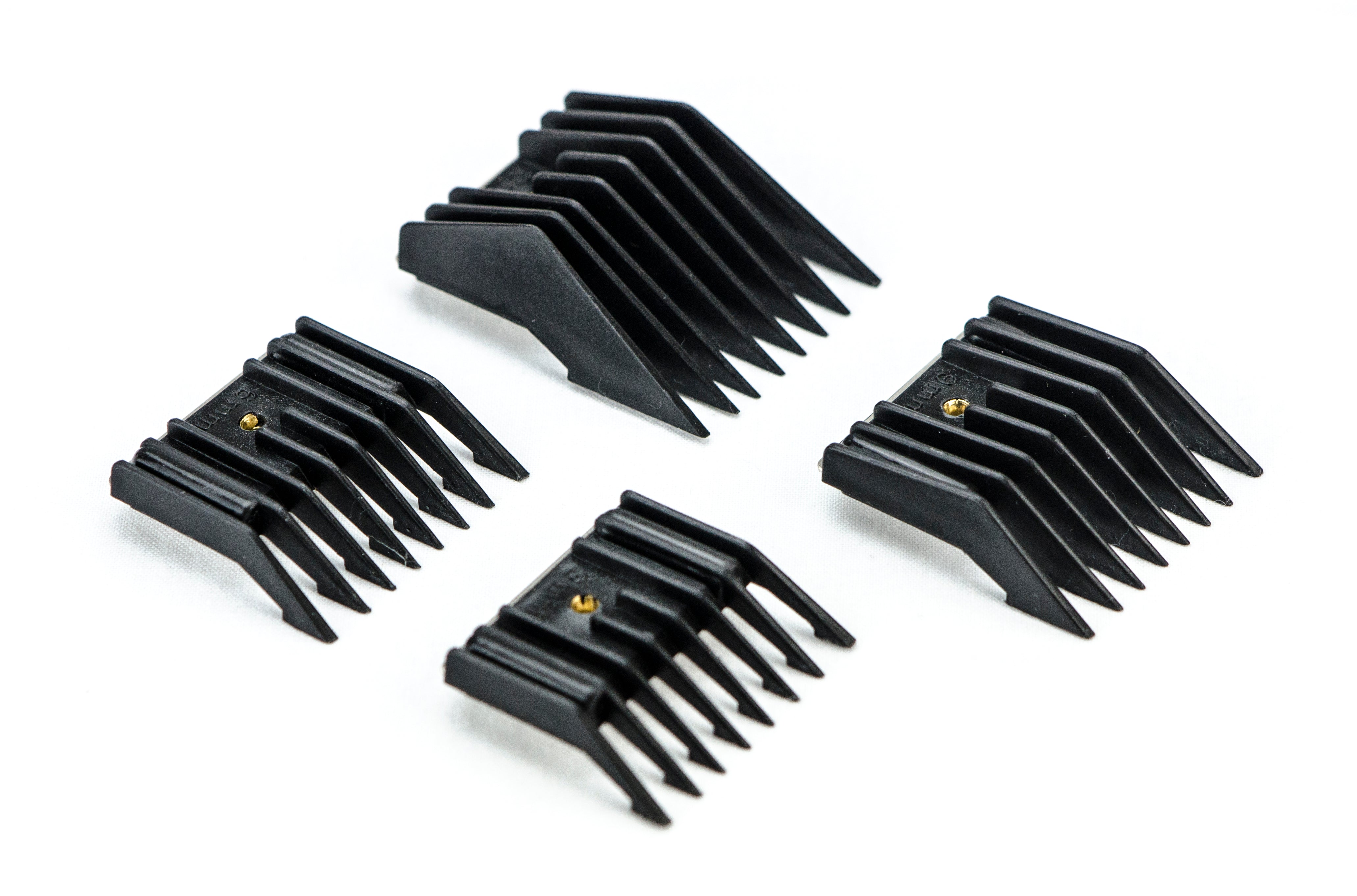 Aufsteckkamm-Set, 4 Stück, 12 mm, 9 mm, 6 mm, 3 mm, kompatibel mit CLIP006, MOSE0011