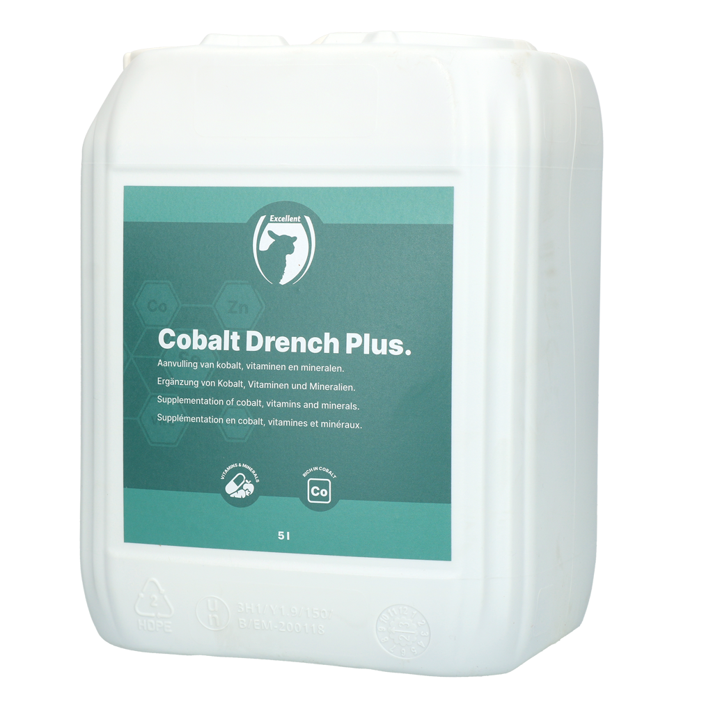 Excellent Cobalt Drench Plus, Ergänzungsfuttermittel für Schafe, Rinder, 5 l