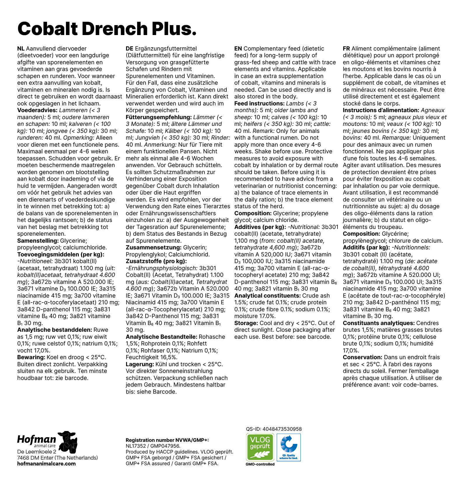 Excellent Cobalt Drench Plus 2,5l
