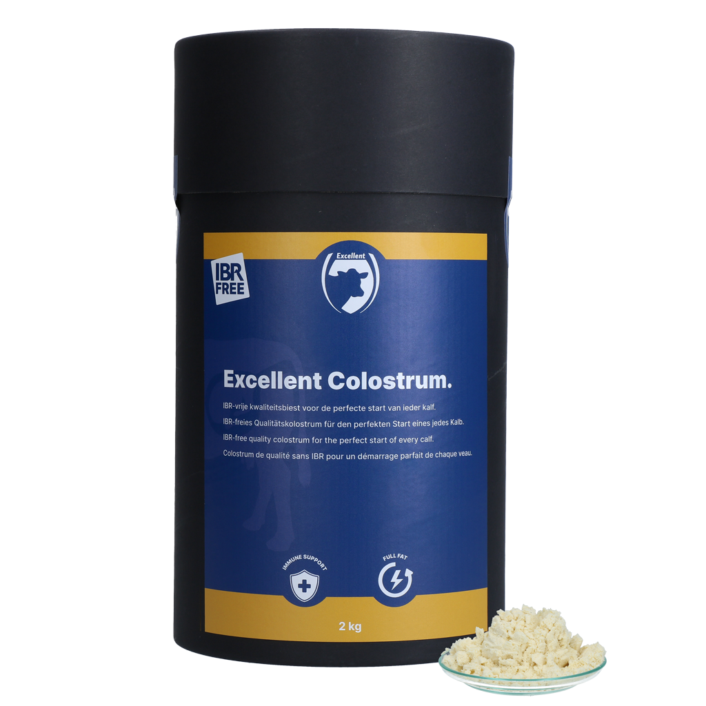 Kolostrum-Pulver, IBR-frei, für Kälber, Excellent, 2 kg