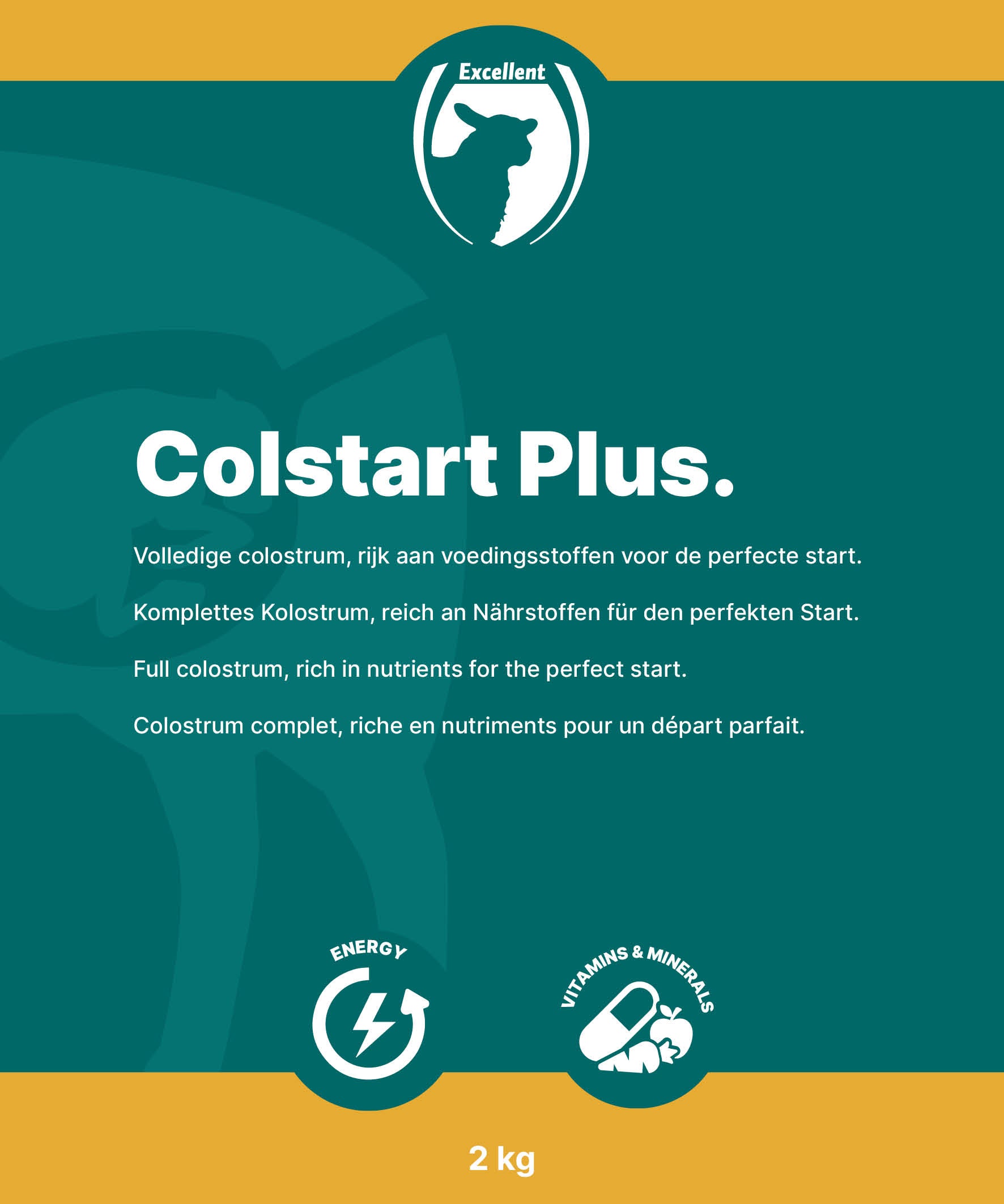 Kolostrummilchpulver Colstart Plus für Lämmer, 2 kg