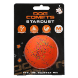 Dog Comets Hundeball, Naturkautschuk, schwimmfähig, orange, Ø 6 cm