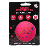 Dog Comets Hundeball, Naturkautschuk, rosa, Größe M, Ø 6 cm