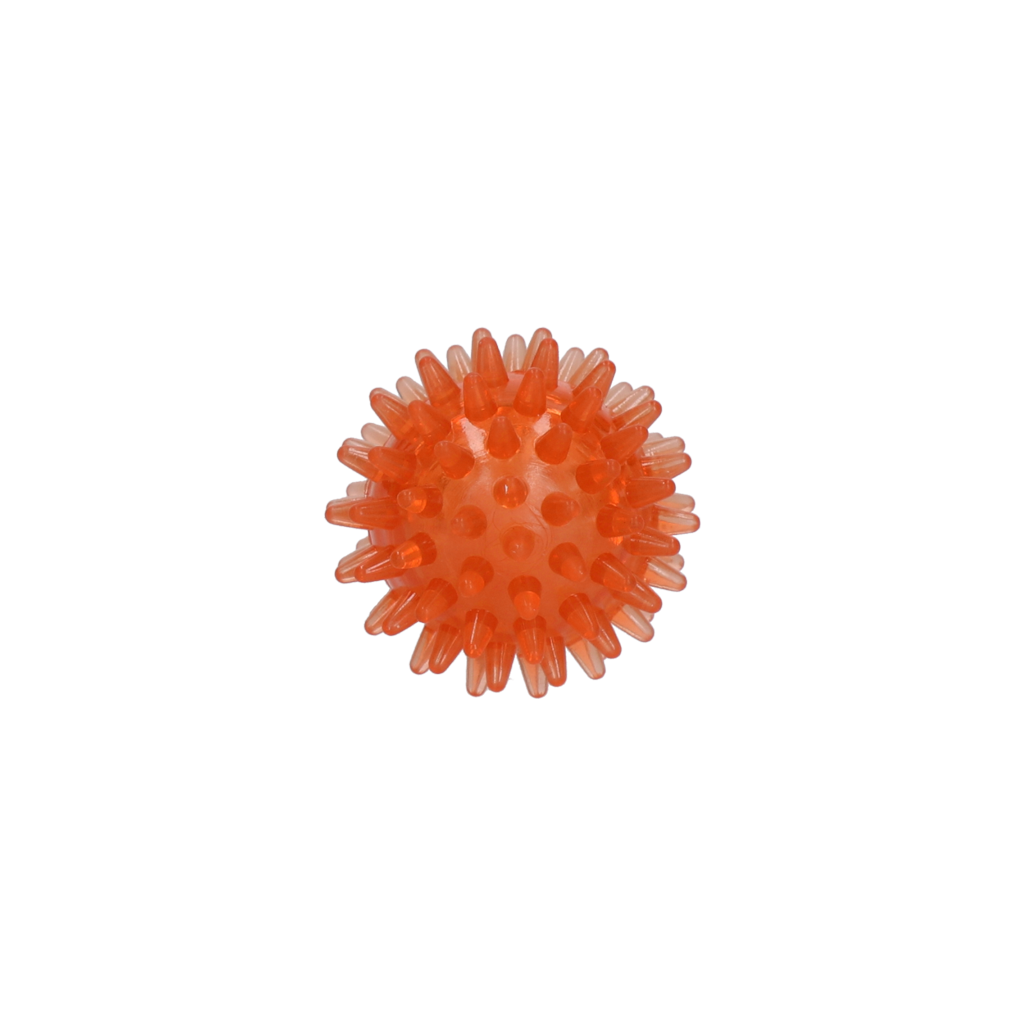 Dog Comets Igelball S, Ø 5 cm, Orange, für Hunde