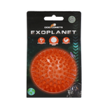 Dog Comets Igelball, Exoplanet, M, Orange, Ø 8 cm, mit Quietscher