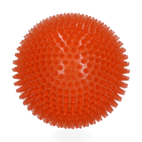Dog Comets Igelball, L, Ø 10,5 cm, Orange, mit Quietscher