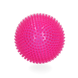 Dog Comets Igelball, Ø 10,5 cm, rosa, mit Quietscher