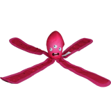 Dog Comets Hundespielzeug, Octo, L, 37 cm, rosa, schwimmfähig, mit Quietscher