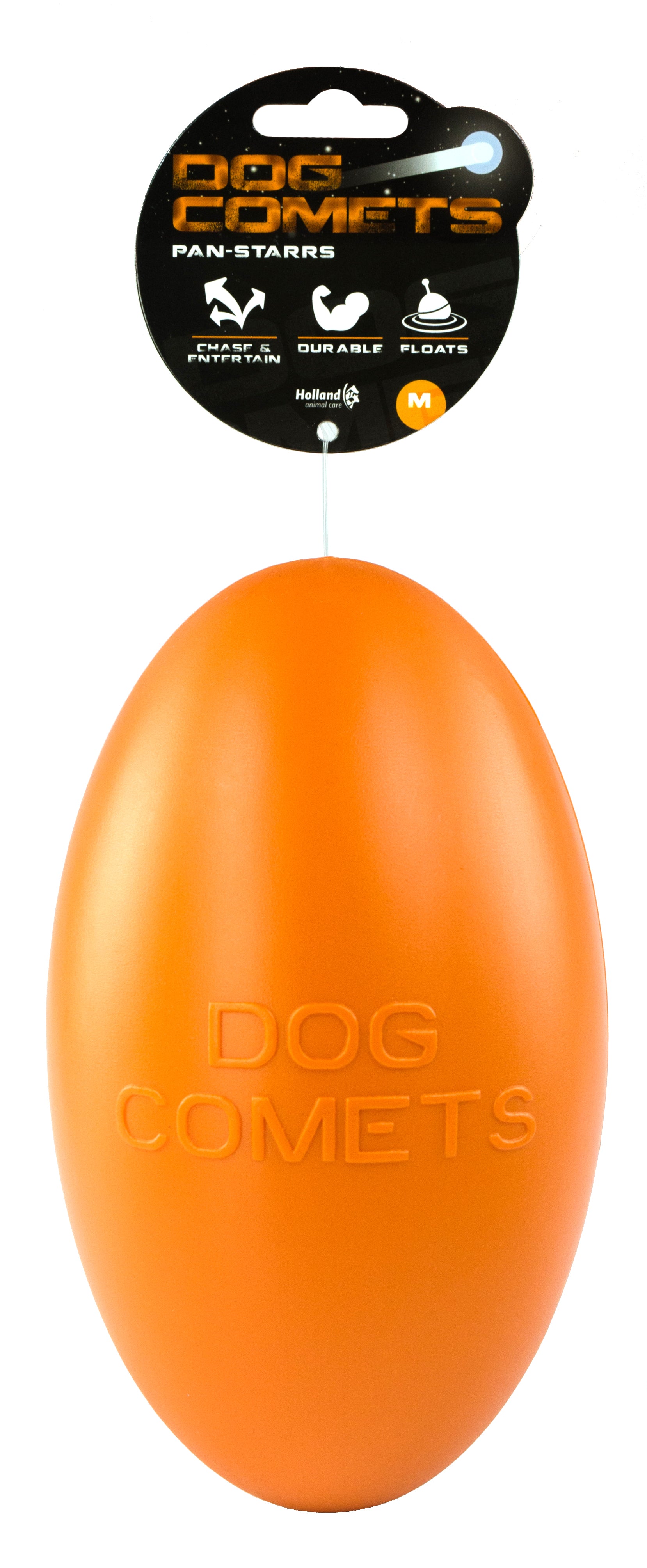 Dog Comets Hundeball Pan-Stars, M, orange