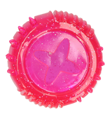 Dog Comets Hundespielzeug, TPR Gummi, Treat Locker, Ø 7 cm, rosa