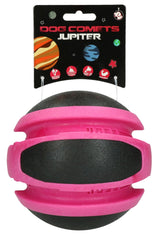 Dog Comets Hundespielzeug Ball, rosa, Ø 14 cm