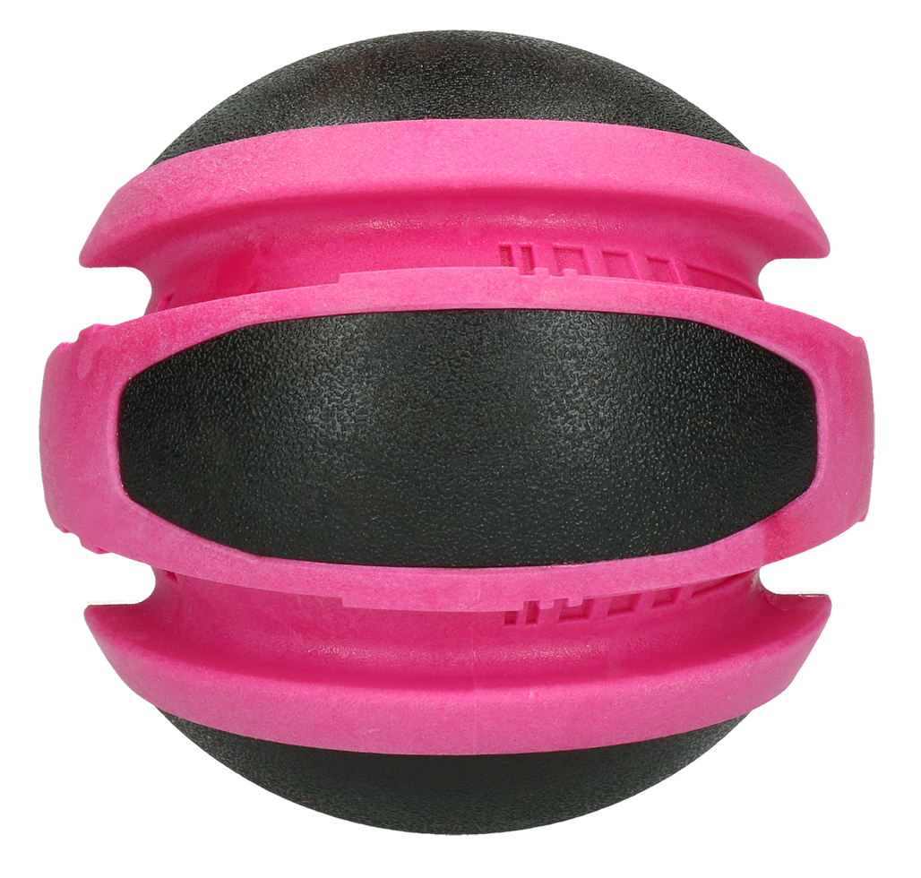 Dog Comets Hundespielzeug Ball, rosa, Ø 14 cm