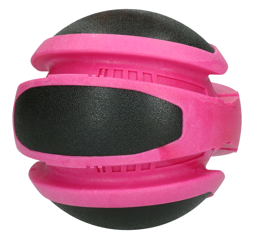 Dog Comets Hundespielzeug Ball, rosa, Ø 14 cm