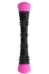 Dog Comets Wurfstock Gummi, mit Quietscher, L, 32 cm, rosa