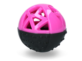Dog Comets Leckerball, Gummi, Quietscher, rosa