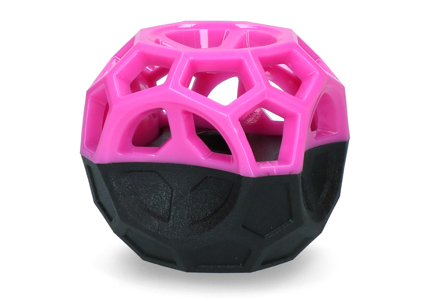 Dog Comets Leckerkubus, Gummi, mit Quietscher, rosa