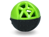 Dog Comets Leckerball, Gummi, Quietscher, grün