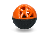 Dog Comets Leckerball, Gummi, mit Quietscher, orange