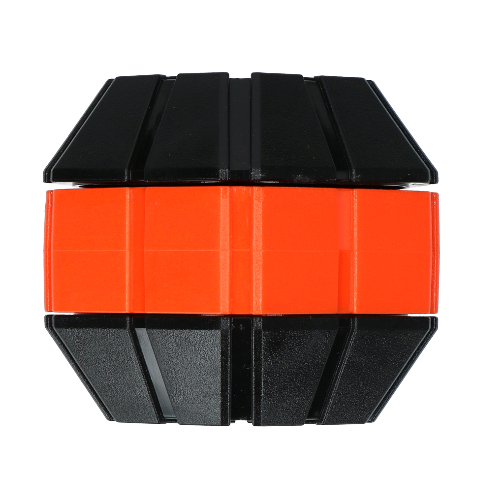 Dog Comets Intelligenzspielzeug, Snack-Spender, Orange, 10 x 10 cm