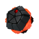 Dog Comets Intelligenzspielzeug, Snack-Spender, Orange, 10 x 10 cm