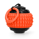 Dog Comets Hundespielball, TPR-Band, orange