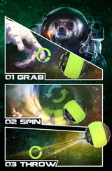 Dog Comets Hundespielball Blazar Jet, grün