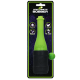 Dog Comets Apportierspielzeug Bobber, TPR-Schaumstoff, grün, 23 cm, Ø 6,2 cm