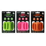 Dog Comets Hundespielzeug Pollux, Naturkautschuk, 5,5 x 5,5 cm, orange