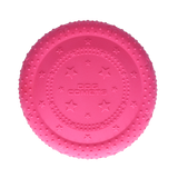 Dog Comets Hunde Frisbee, TPR-Schaumgummi, schwimmfähig, rosa, Ø 24 cm