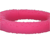 Dog Comets Hundespielzeug Ring, TPR, schwimmfähig, rosa, Ø 19 cm